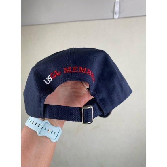 Vintage Congressional 2011 US Open USGA Member Dark Blue Adjustable Golf Hat - Picture 2 of 4